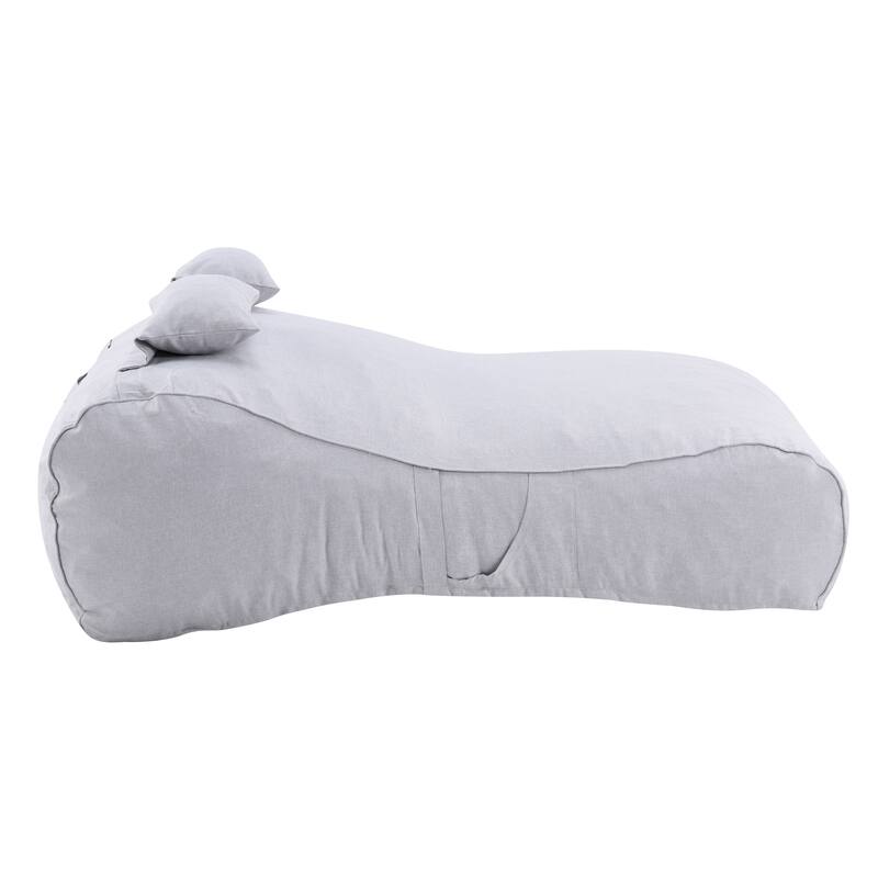 Christopher Knight Home - Lemoore Casual Outdoor Upholstered Bean Bag Daybed