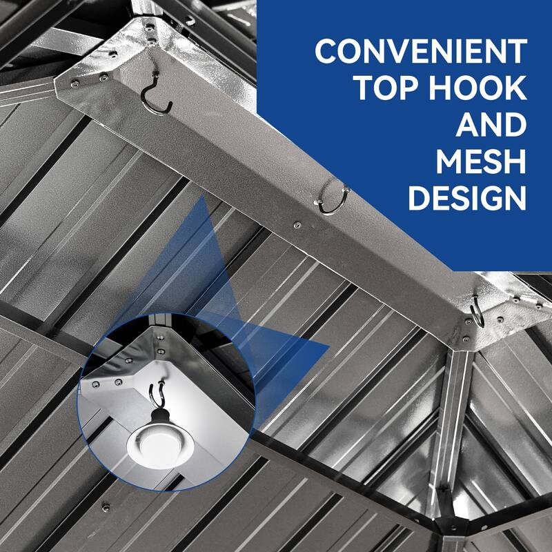 Outdoor Metal Canopy Gazebo