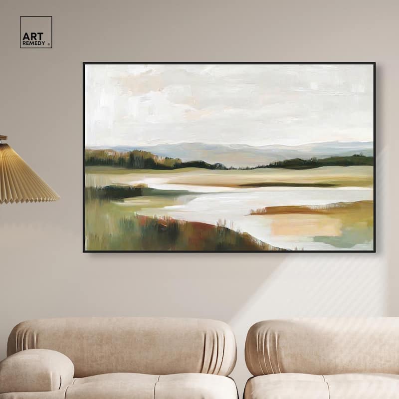 Verdant Valley Canvas by Art Remedy