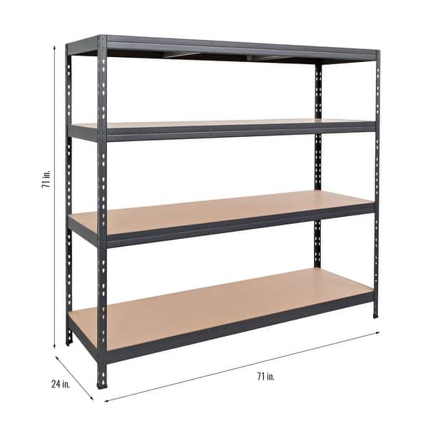 AR Shelving Heavy Duty Big Shelf 71 24 2,400 Lb Bed Bath & Beyond 36530452