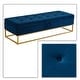 preview thumbnail 3 of 33, Modern Velvet Upholstered Storage Bench with Flip-Up Seat Top