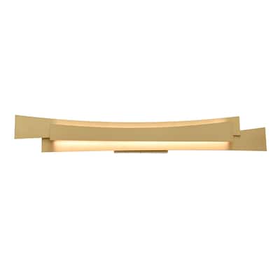 Candora Integrated LED Brass Vanity Light - N/A