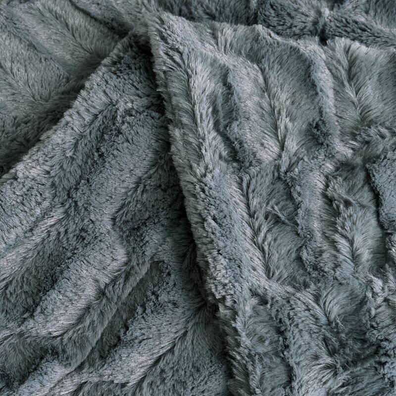 Saga Double Sided FauxFur Throw