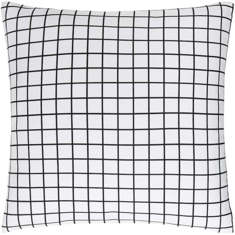 Artistic Weavers Check Plaid Pattern Throw Pillow