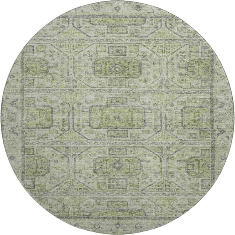 Premium Washable Super Soft Traditional Medallions Mayfield Rug