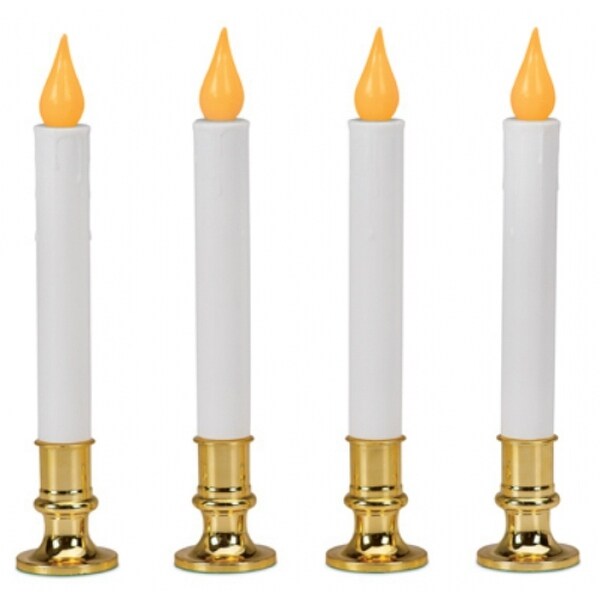 Sylvania V24329 88 Battery Op Flickering Led Candle W Timer Sylvania V24329 88 Battery Op Flickering Led Candle W Timer Gold Base 4 Pack Free Shipping On Orders Over 45 25310499