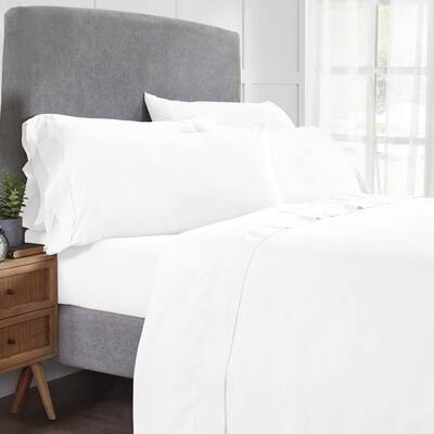Modern Threads Solid 6-Piece Sheet With Antimicrobial Finish