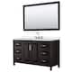 Option Dark Espresso / White Quartz Top / Polished Chrome