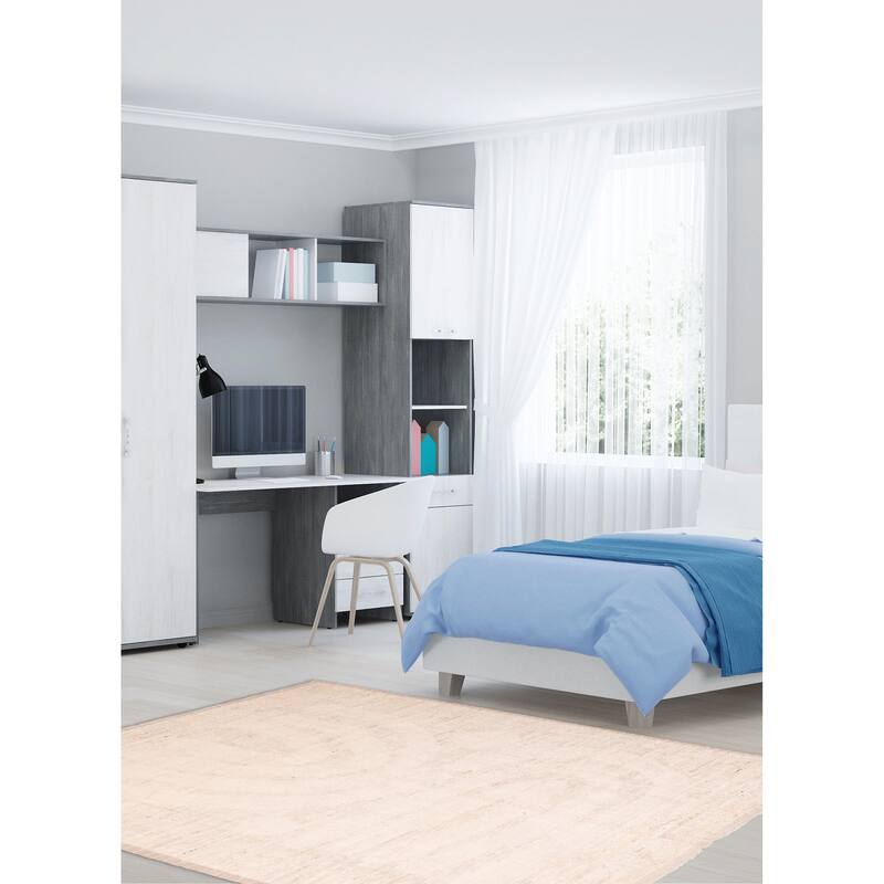 ECARPETGALLERY Hand-knotted Pak Finest Marrakesh Ivory Wool Rug - 8'3 x 10'0