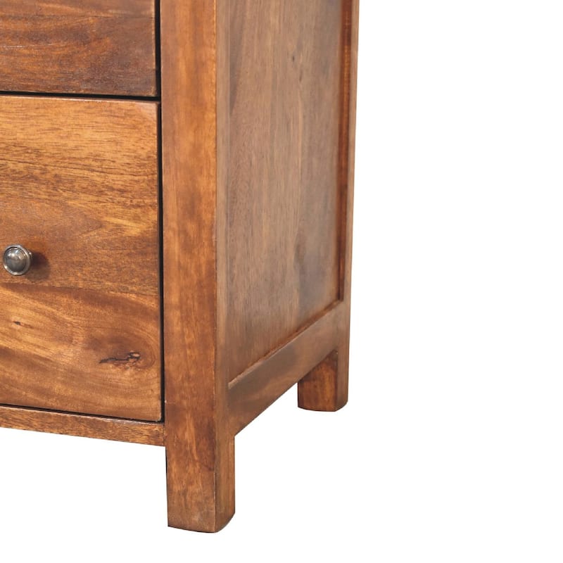 Artisan Furniture Solid Wood Aspen Chest, Brown, 3 Drawers - N/A