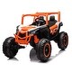 preview thumbnail 20 of 75, 24V 4x4 UTV Ride-On for Kids, Dual Seat, Remote Control, USB Music, Suspension Orange