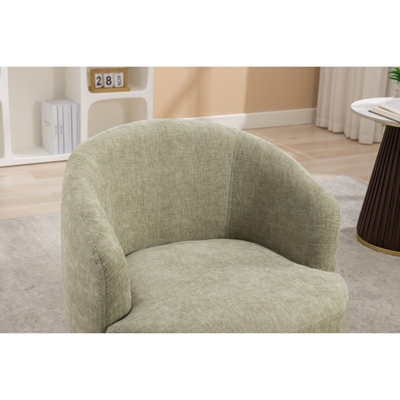 Swivel Accent Armchair Barrel Chair