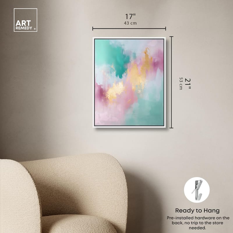 Pastel Dreams Mist Canvas by Art Remedy