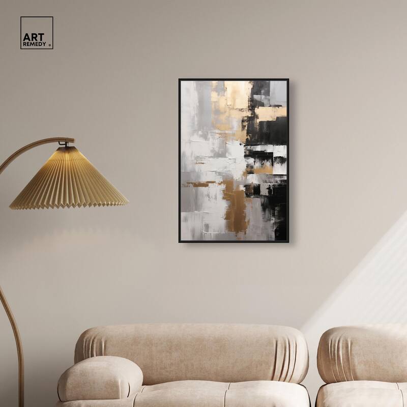 Nocturnal Alloy Canvas by Art Remedy