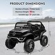 preview thumbnail 9 of 25, 24V Ride On Truck Car for Kids 2 Seater Licensed Mercedes Benz Toddles Electric Car