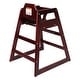 preview thumbnail 15 of 24, Wooden Double Solid Wood Feeding, Eat & Grow Portable High, Easy to Clean Baby Booster Chair in Walnut Finish