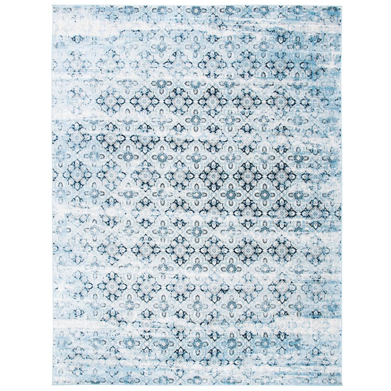 SAFAVIEH Lagoon Nejla Distressed Rug - 8' x 10' - Navy/Ivory