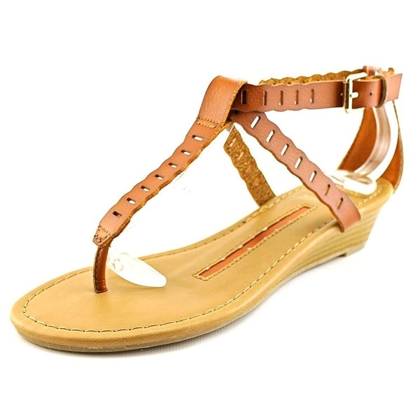 New Directions Womens OCEAN Open Toe Thong Wedge Pumps Tan Size 8.0 New Directions Womens OCEAN Open Toe Thong Wedge Pumps Tan Size 8.0