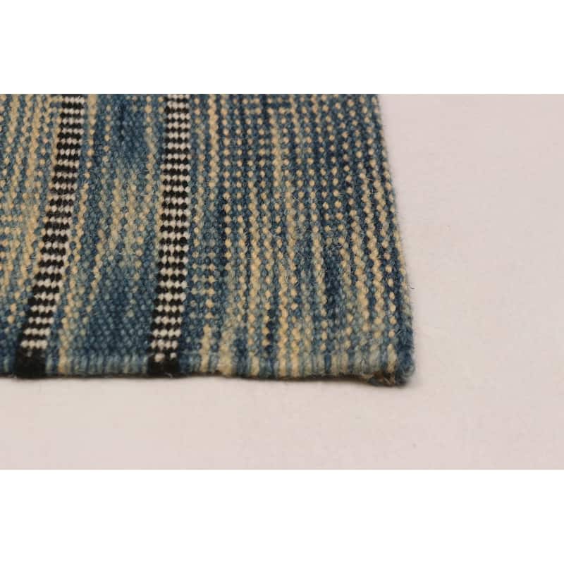 Ankara Blue Kilim 5'0" x 8'0" - 5'0 x 8'0