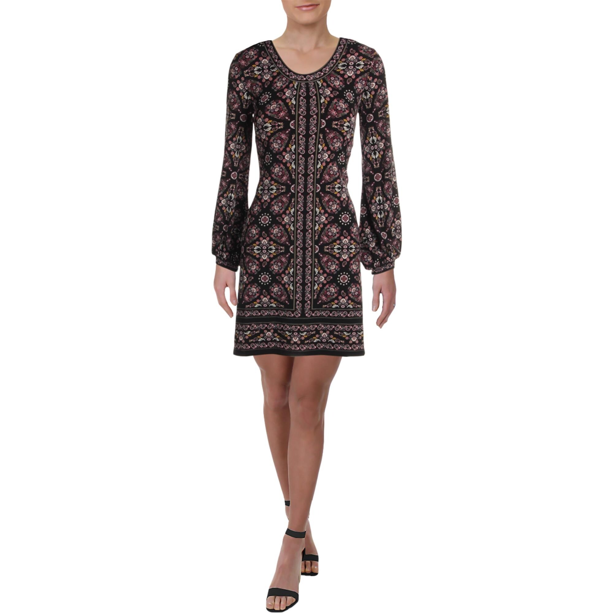 Shop Leota Womens Blake Casual Dress Floral Bell Sleeves Overstock 30564624 Enchanting S