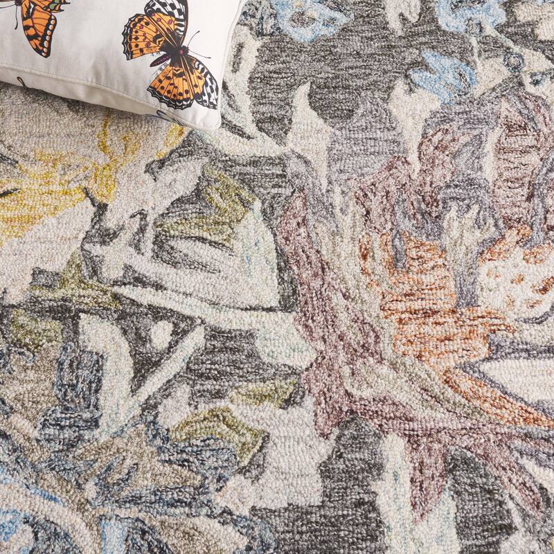 SAFAVIEH Handmade Blossom Bertien Modern & Contemporary Wool Rug