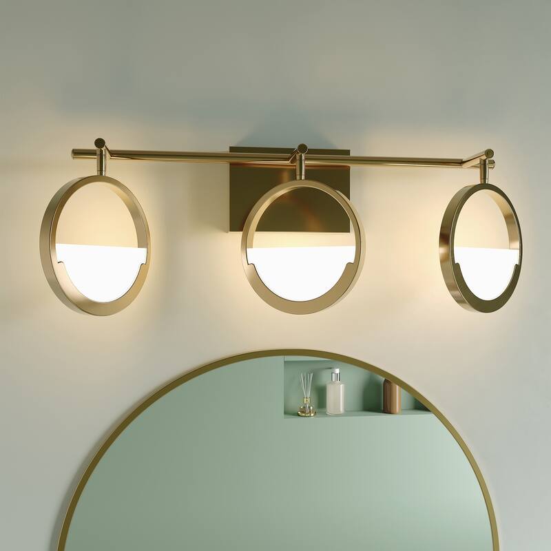 ExBrite Modern Style 3-Light LED Vanity Light, Energy-Efficient
