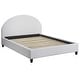 preview thumbnail 8 of 13, angelo:HOME Ava Mid-Century Upholstered Queen Platfom Bed