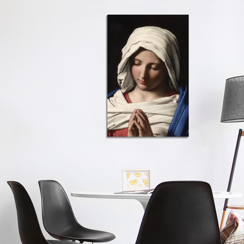 iCanvas "Madonna in Prayer, c.1640-50 " by Il Sassoferrato Canvas Print