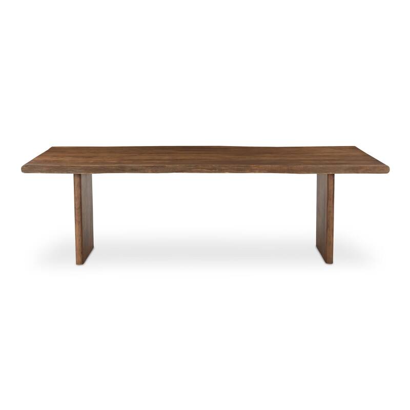 NADAAL STUDIOS Jorah, Large Wooden Dining Table, Brown - 98 X 40 X 30