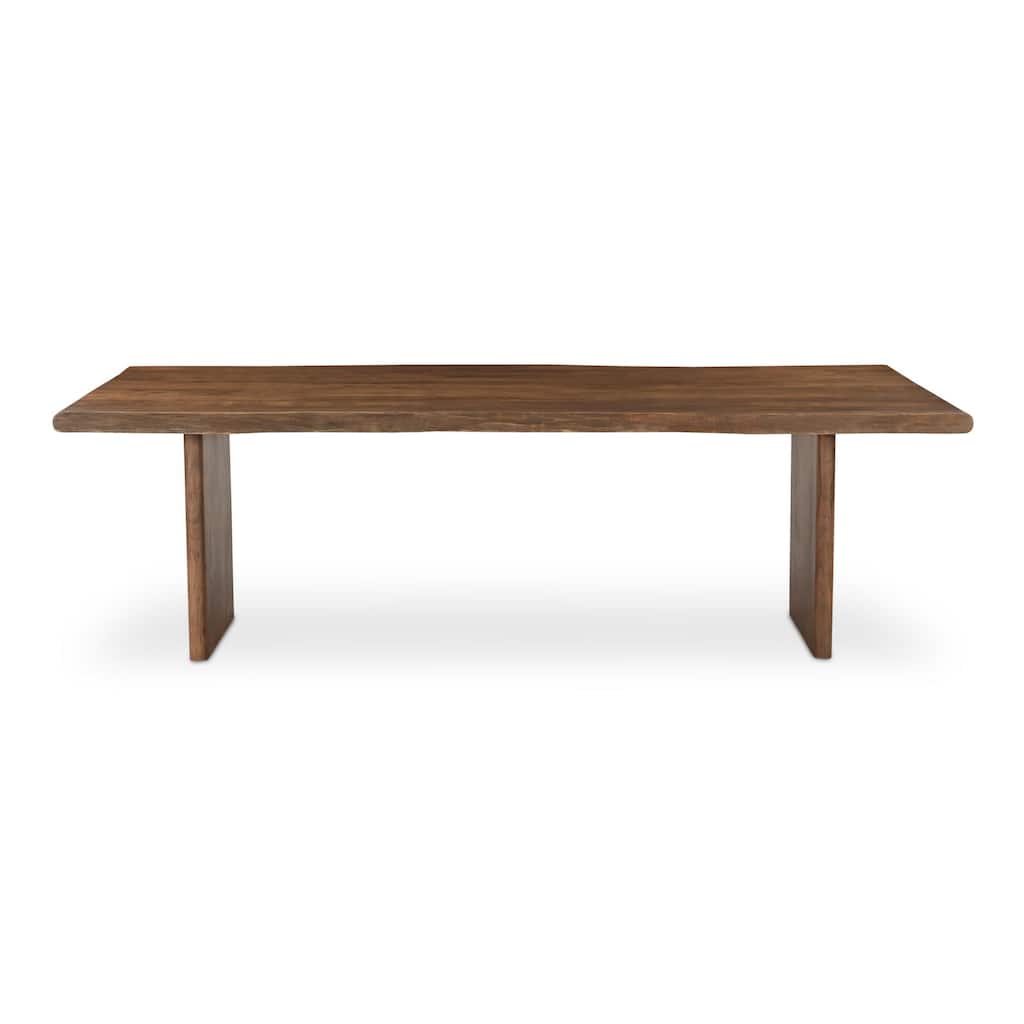 NADAAL STUDIOS Jorah, Large Wooden Dining Table, Brown