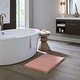 preview thumbnail 19 of 22, Fake Fur Bath Mat - 21x34-Inch Machine Washable Nonslip Small Rug for Bathroom, Hallway, or Kitchen by Home-Complete Mauve