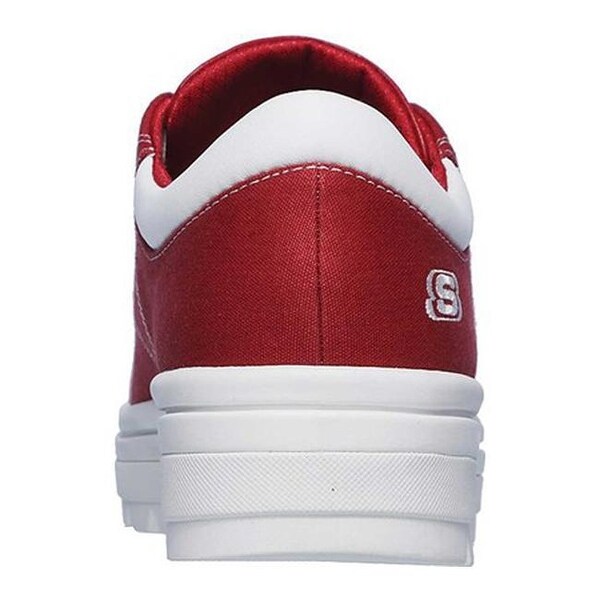 skechers street cleat red