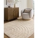 preview thumbnail 16 of 40, Livabliss Rodos Mod Neutral Rainbow Plush Area Rug. 5'3" x 7' - Ivory/Beige - Rectangle