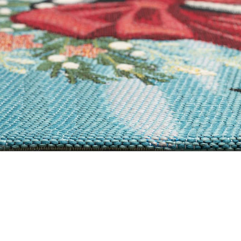 Liora Manne Esencia Seas And Greetings Indoor/Outdoor Mat