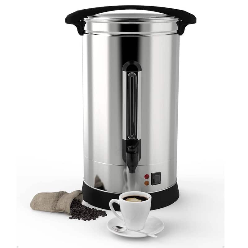 Commercial Coffee Urn with Double Wall Insulation for Weddings, Parties, Catering, Buffets - 16L