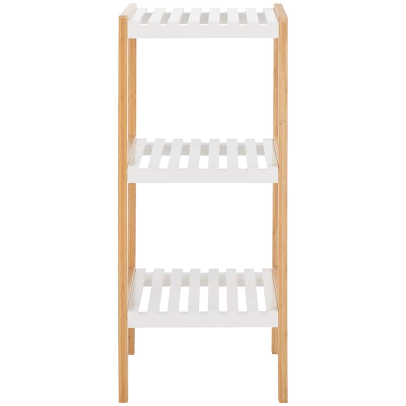 SAFAVIEH Sadhna 3 Tier Shelf - 13" W x 13" D x 32" H - 13Wx13Dx32H