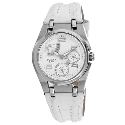 Pulsar Women's Classic White Dial Watch - PP2005X1 - 6 (36)