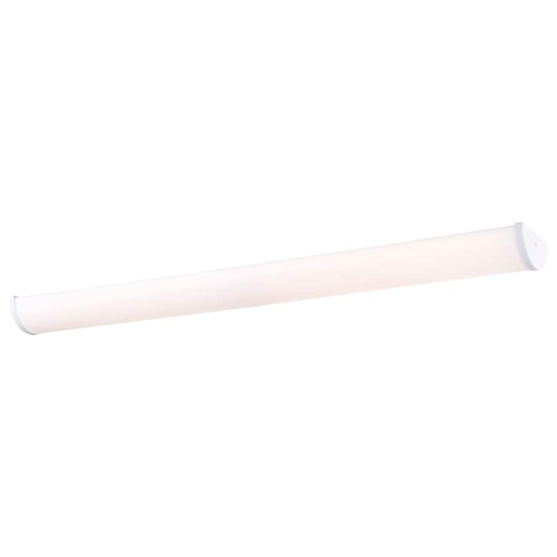 Crispo LED 49 inch Vanity Fixture White Finish CCT Selectable 3K/4K/5K