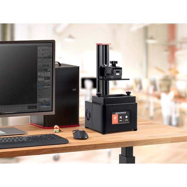 Shop Monoprice Mini Deluxe Sla Lcd High Resolution Resin 3d