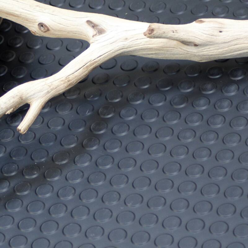 Rubber-Cal Coin-Pattern Thermoplastic Flooring