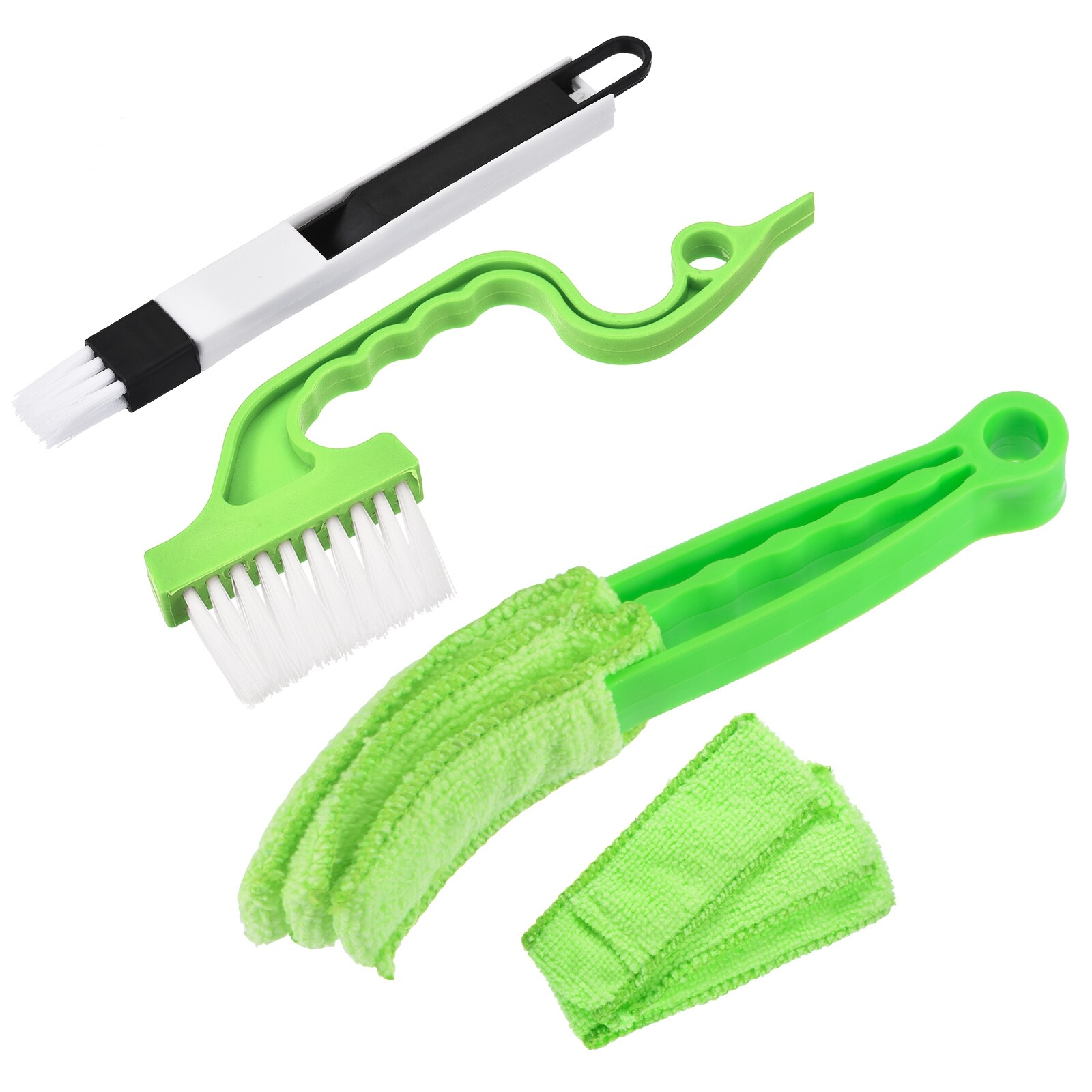 6Pcs Blind Duster Brush Groove Gap Cleaning Tool with 3 Extra