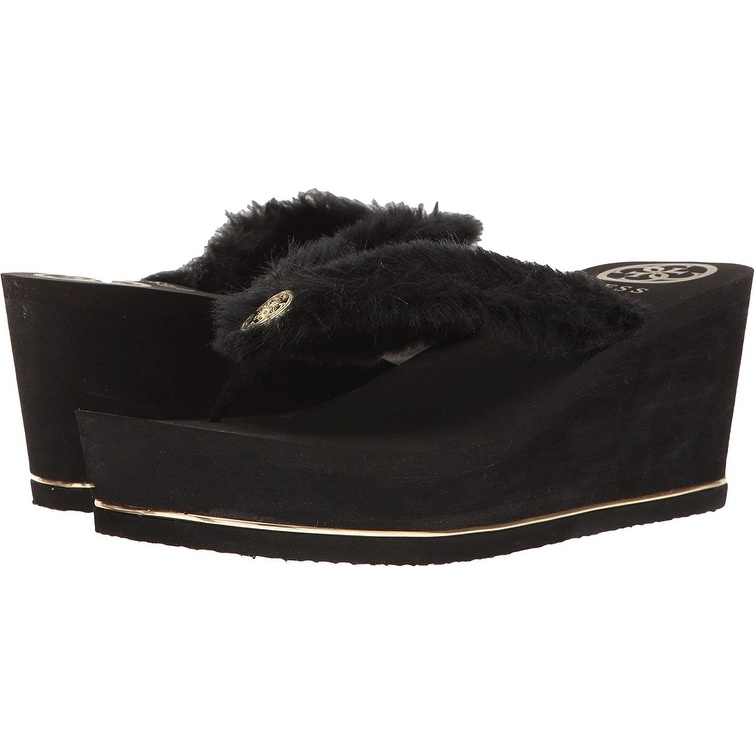 guess toe post sandals