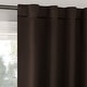 preview thumbnail 3 of 56, Sun Zero Aria 2-pack Magnetic Closure Theater Grade Total Blackout Back Tab 2-Piece Curtain Panel Pair