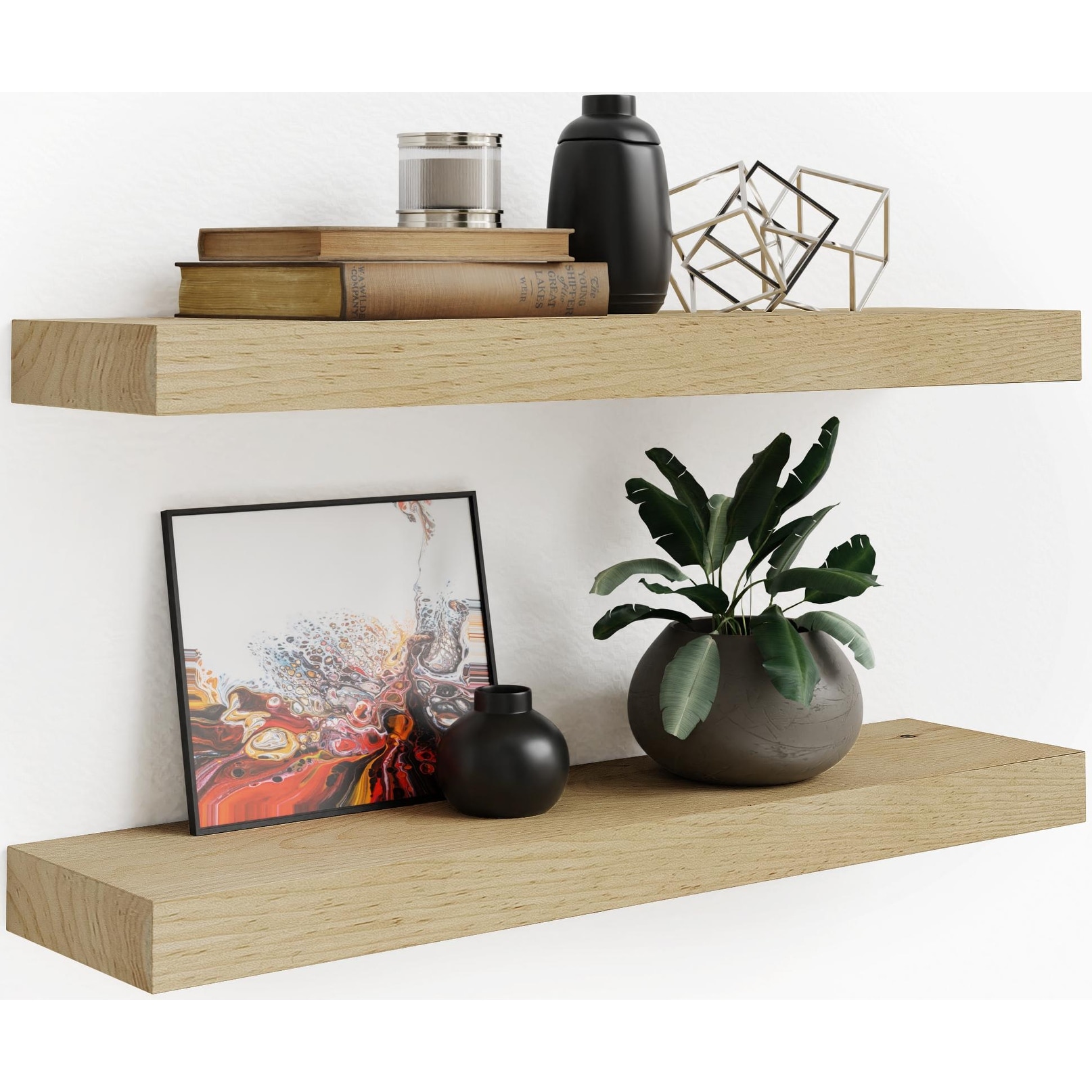 Making Floating Wall Shelves From One Sheet of Plywood 