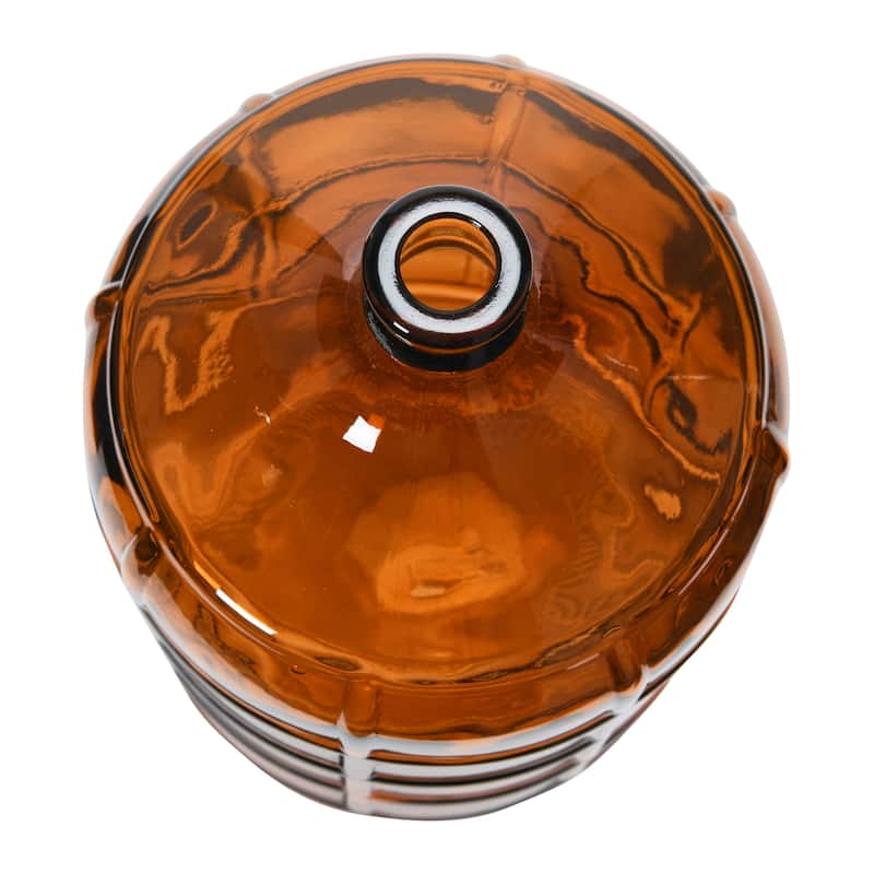 Glass Bottle, Amber Color