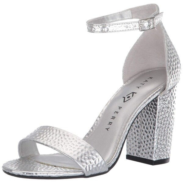 katy perry silver heels