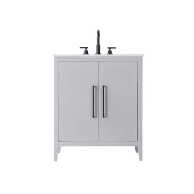 Elegant Lighting VF29330 Millie 30" Free Standing Single Basin Vanity