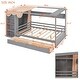 preview thumbnail 2 of 44, Full size House Bed with Two Drawers and Wardrobe