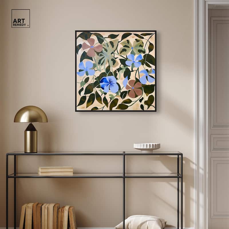 Rhythmic Blooms Canvas by Art Remedy