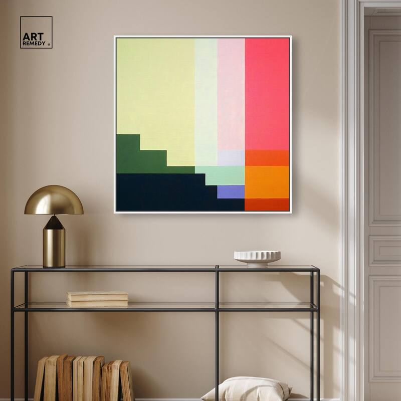Rectilinear Rhapsody III Canvas by Art Remedy